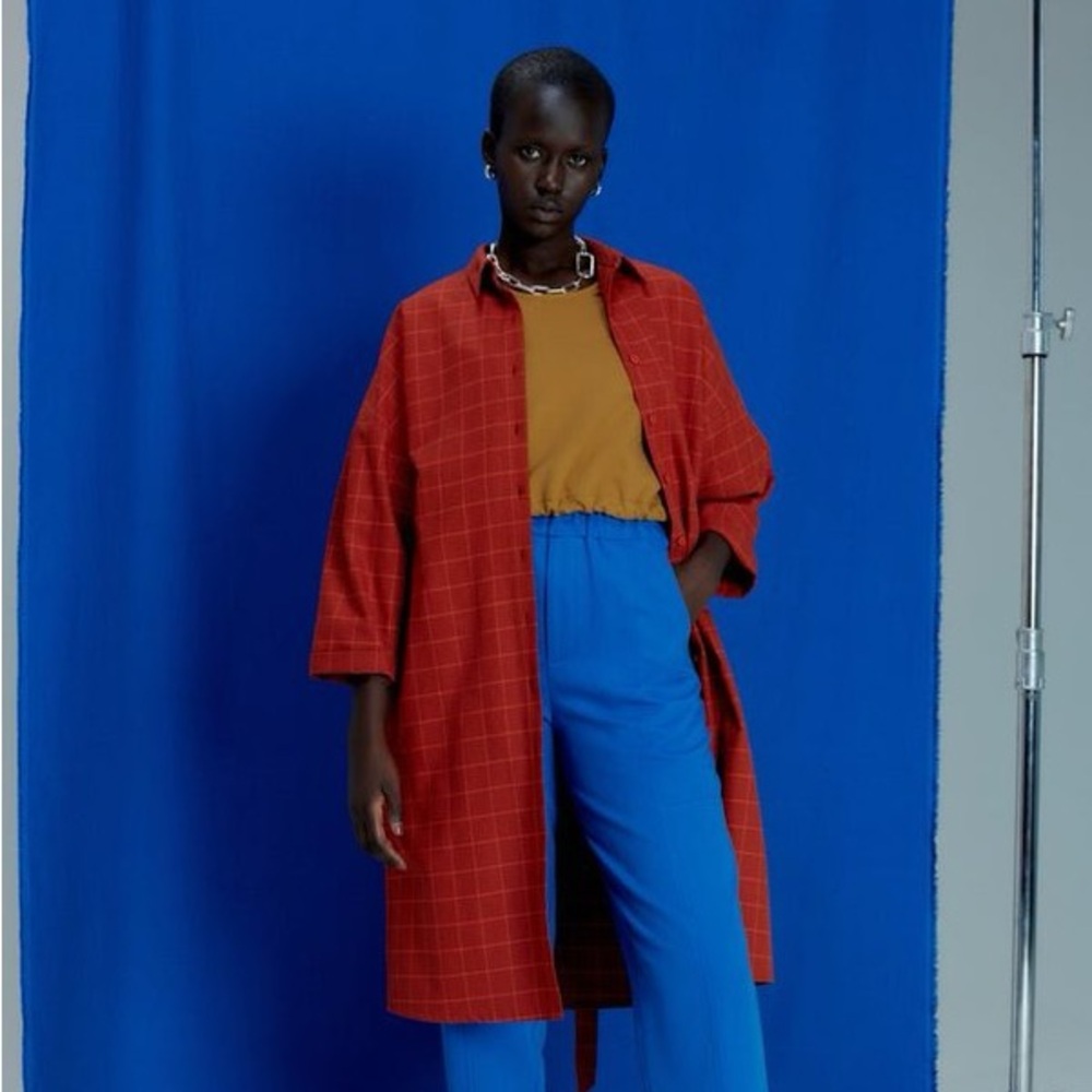 Eve Gravel Shirtdress